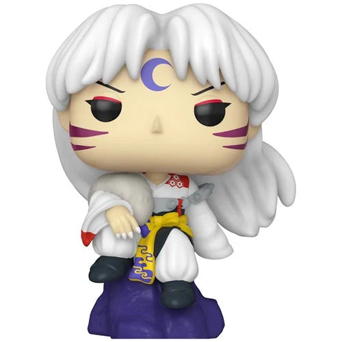 InuYasha Sesshomaru (Sitting) Funko Pop! Vinyl Figure Plus #1931 | Anime Figure | Neko Alley Anime