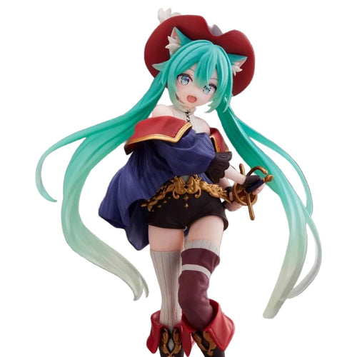 Hatsune Miku Puss in Boots Wonderland Figure