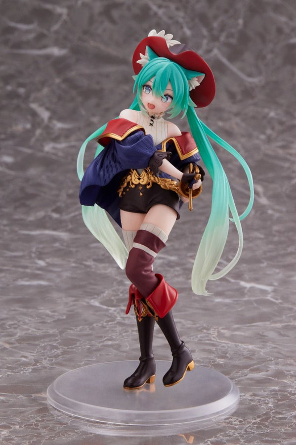 Hatsune Miku Puss in Boots Wonderland Figure