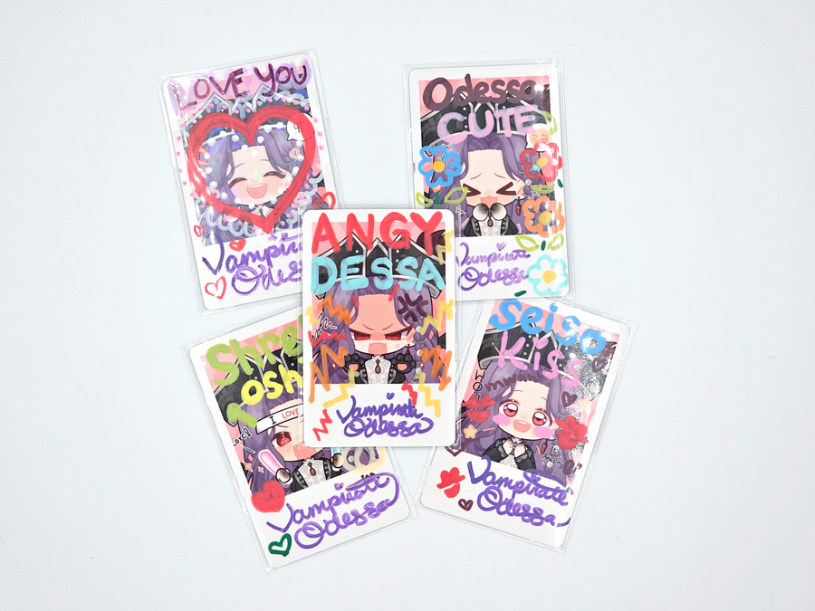 Signed & Decorated Photo Card (Gacha)