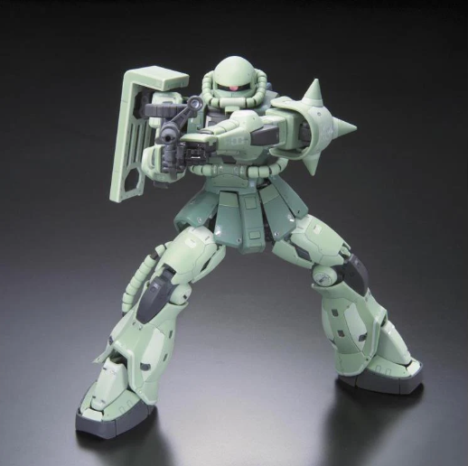 Gundam MS-06 Zaku II Green RG 1/144 Model Kit
