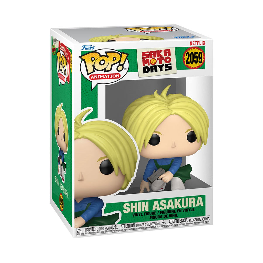 Sakamoto Days Shin Asakura Funko Pop! Vinyl Figure #2059 | Anime Figure | Neko Alley Anime