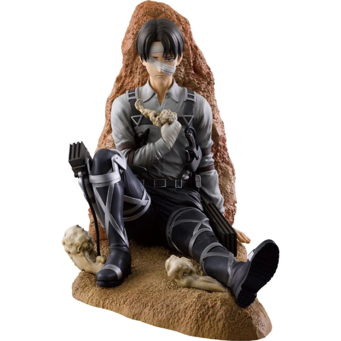 Attack on Titan Levi (Battle of Heaven and Earth) Mega Impact Ichibansho Figure