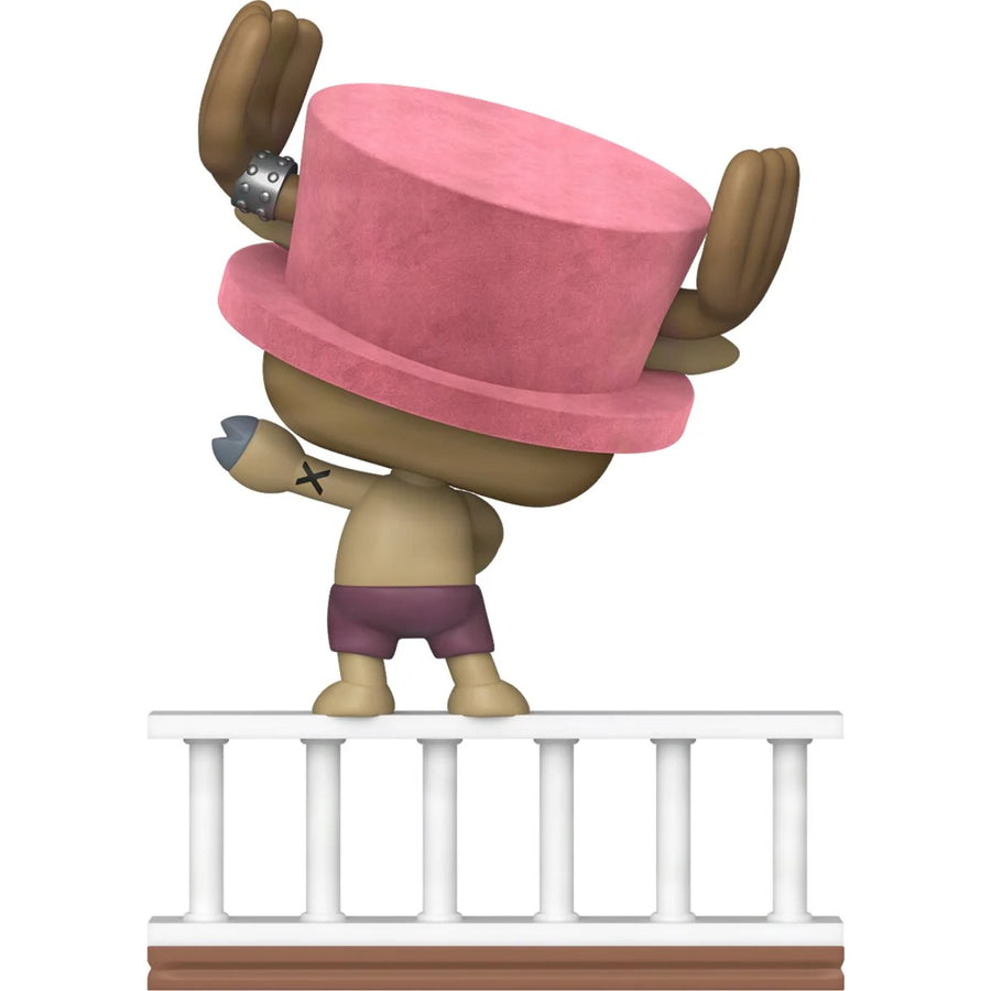 One Piece Straw Hat Pirates Tony Tony Chopper Flocked Funko Pop! Vinyl Figure #2332 Entertainment Earth Exclusive