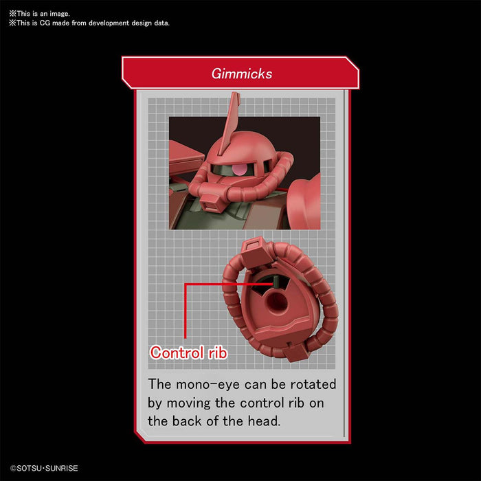 Gundam MS-O6S Char's Zaku II HG 1/144 Model Kit