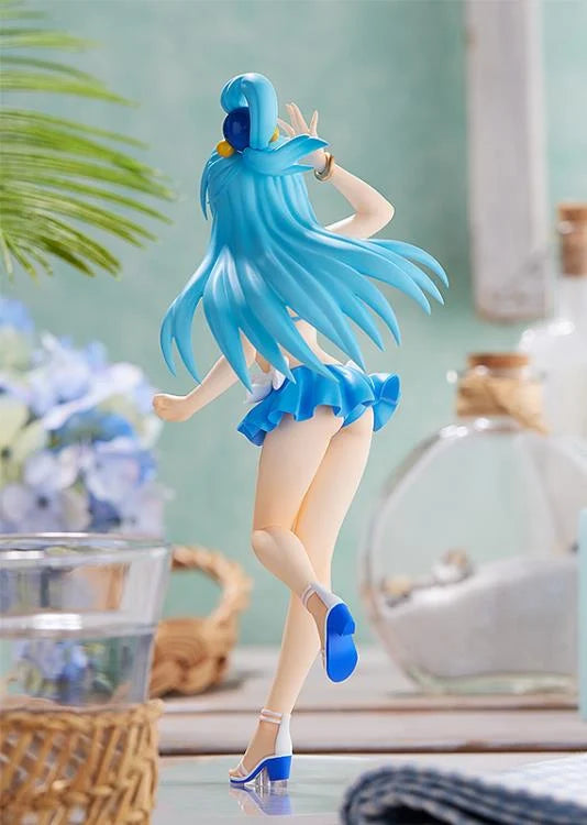 Konosuba Aqua Swimsuit Pop Up Parade Statue | Anime Figure | Neko Alley Anime