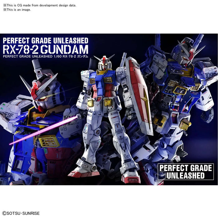 Gundam RX-78-2 Mobile Suit Unleashed PG 1/60 Model Kit