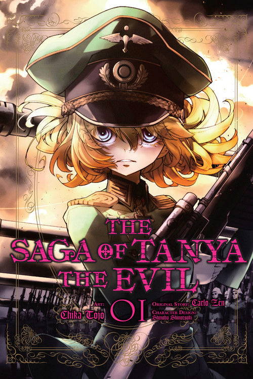 Saga of Tanya Evil VOL 1 | Anime Manga | Neko Alley Anime
