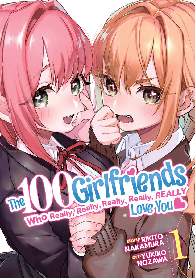 The 100 Girlfriends Who Really, Really, Really, Really, Really Love You Manga VOL 1 | Anime Manga | Neko Alley Anime