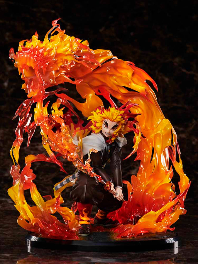Demon Slayer Kyojuro Rengoku Flame Breathing 1/8 Scale Figure | Anime Figure | Neko Alley Anime