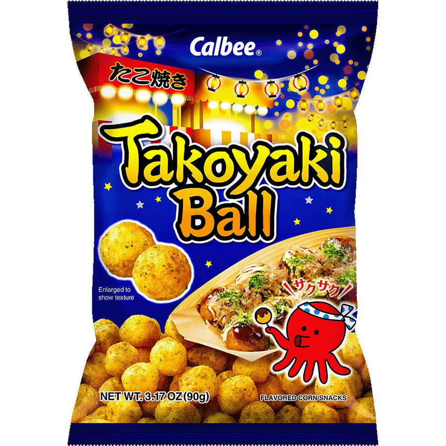 Calbee Takoyaki Balls | Anime Chips | Neko Alley Anime