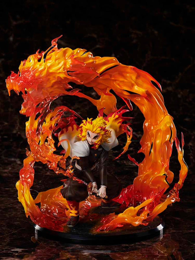 Demon Slayer Kyojuro Rengoku Flame Breathing 1/8 Scale Figure | Anime Figure | Neko Alley Anime