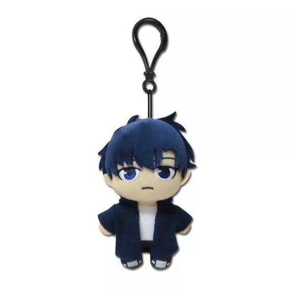 Solo Leveling Sung Jinwoo 4.5 Inch Bag Clip Plush | Anime Plush | Neko Alley Anime