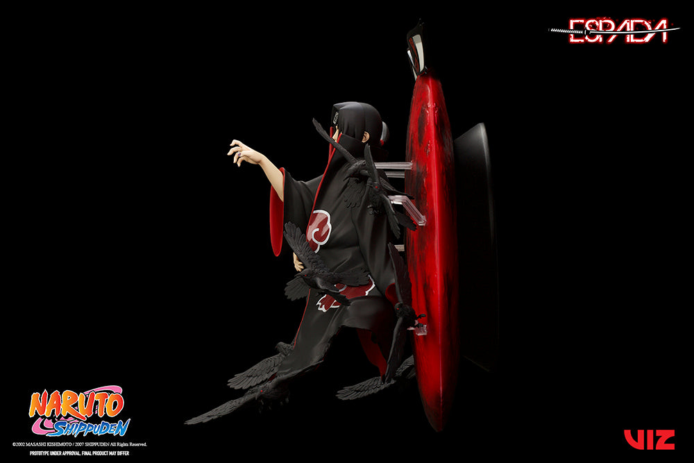 Naruto: Shippuden Itachi Uchiha 1/8 Scale Wall Statue