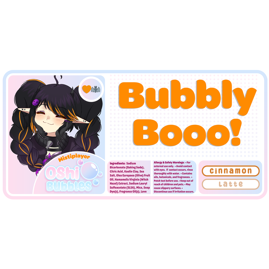 Misti's Bubbly BOOO | Anime Bath Bomb | Neko Alley Anime