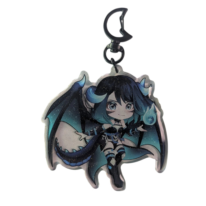 Kitsu Moonvale Dragon Keychain