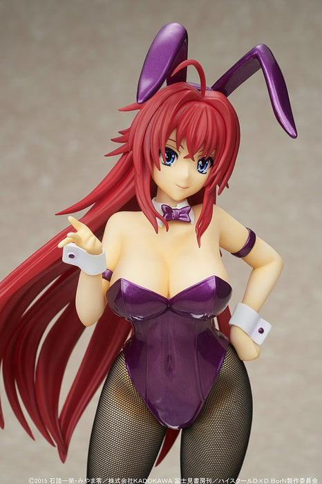 High School DxD Rias Gremory Purple Bunny Statue