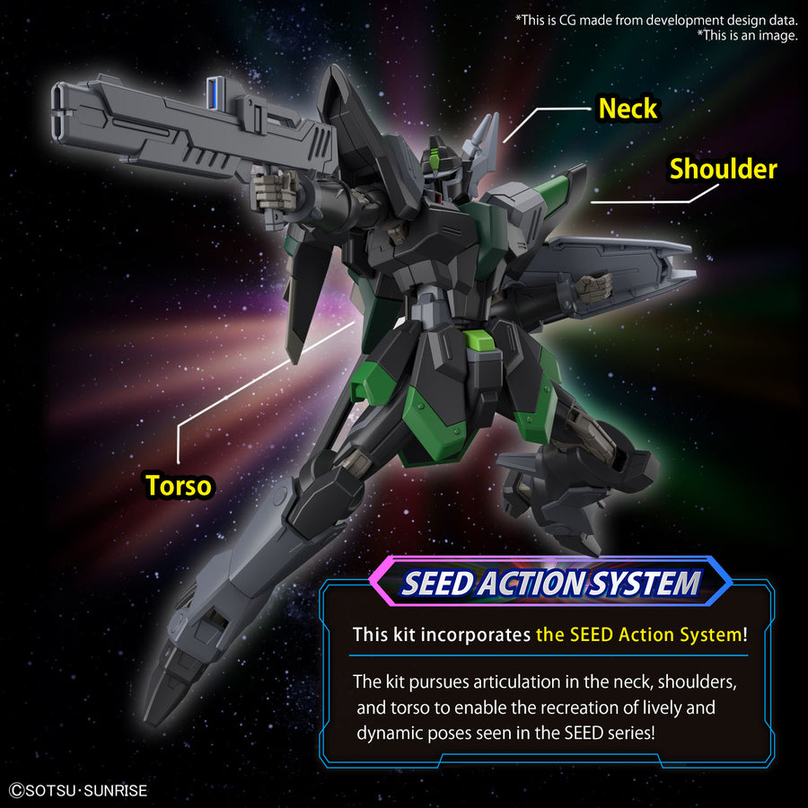 Gundam Seed Freedom Black Knight Squad Rud-Ro.A HG Model Kit | Anime Figure | Neko Alley Anime