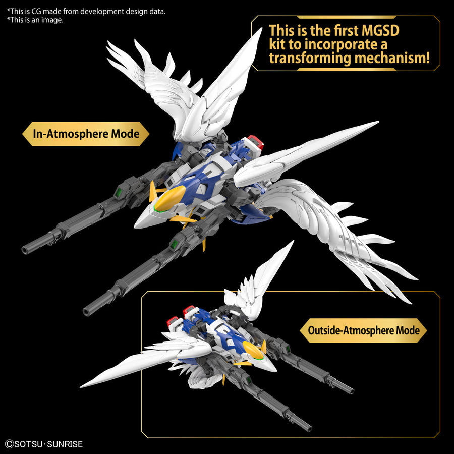 Gundam Wing Gundam Zero MGSD Model Kit | Anime Figure | Neko Alley Anime