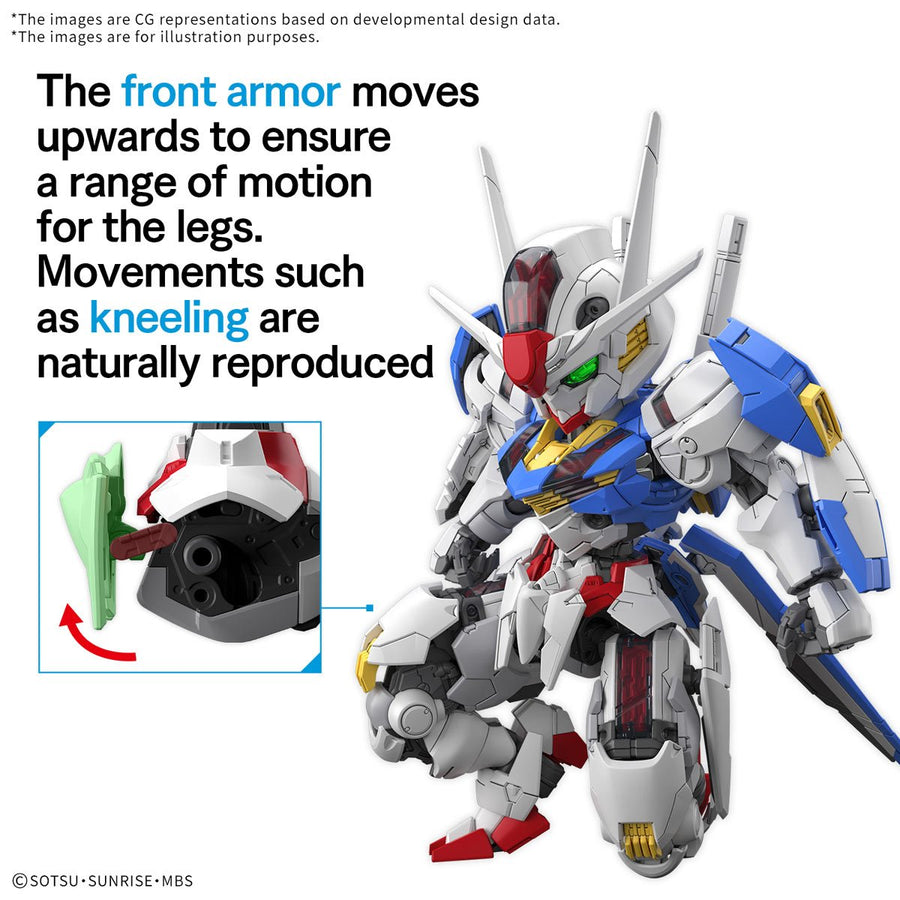 Gundam Aerial MGSD Model Kit | Anime Figure | Neko Alley Anime