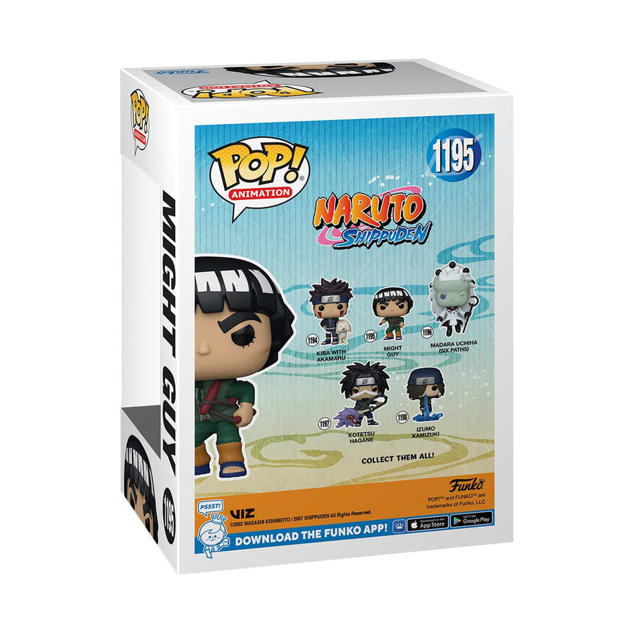 Naruto Might Guy Funko Pop! Vinyl Figure #1195 | Anime Figure | Neko Alley Anime