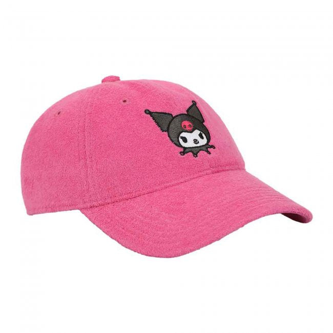 Kuromi Terry Cloth Embroidered Hat | Anime Hat | Neko Alley Anime