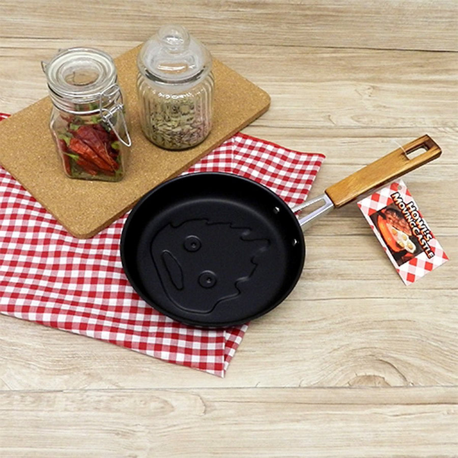 Howl's Moving Castle Calcifer Kitchen Tool Frying Pan | Anime Pan | Neko Alley Anime