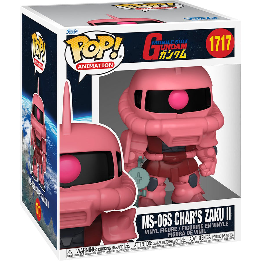 Mobile Suit Gundam MS-06S Char’s Zaku II Super 6 1/4-Inch Funko Pop! Vinyl Figure #1717 | Anime Figure | Neko Alley Anime