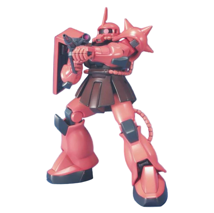 Gundam MS-065 Char's Zaku HG 1/144 Model Kit | Anime Figure | Neko Alley Anime