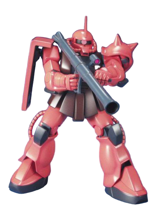 Gundam MS-065 Char's Zaku HG 1/144 Model Kit