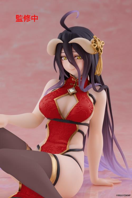 Overlord Albedo Chinese Dress Renewal Ver. Desktop Cute Figure