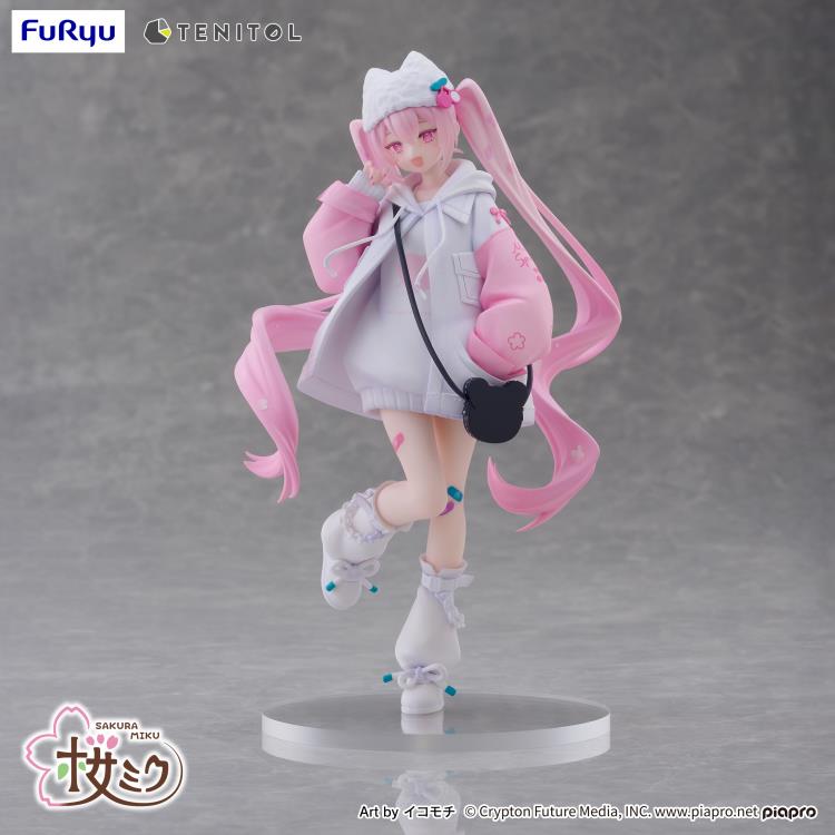 Hatsune Miku Sakura Cool Tenitol Figure