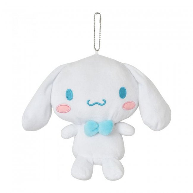 Cinnamoroll Big Plush Pouch with Ballchain 8in