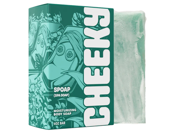 Cheeky Soap SPOAP (Spa Soap) Moisturizing Body Soap