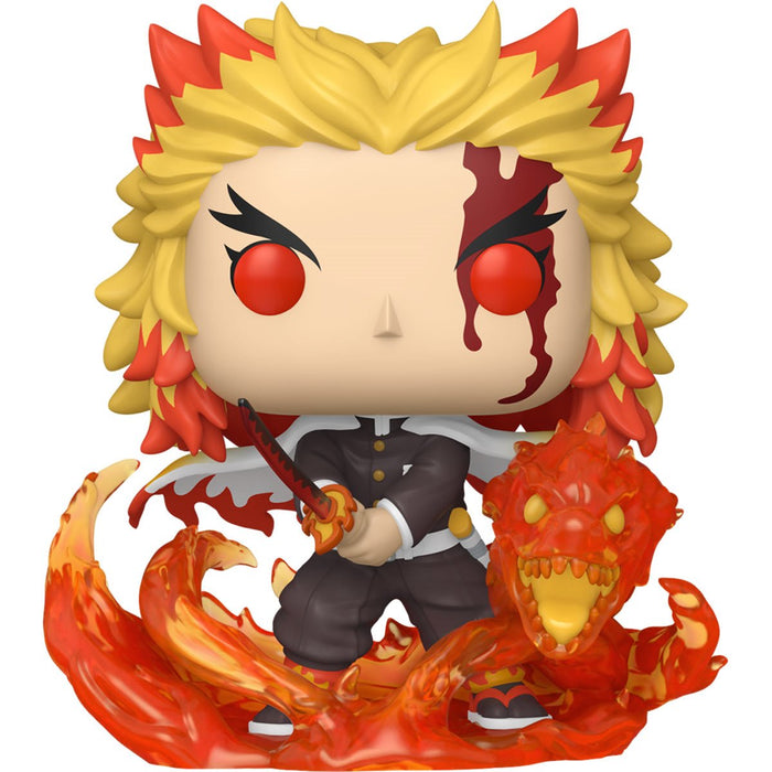 Demon Slayer Kyojuro Rengoku 9th Form Premium Funko Pop Vinyl Figure #1856