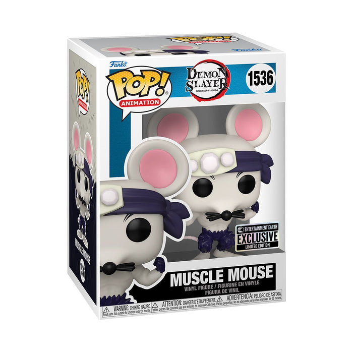 Demon Slayer Muscle Mouse Funko Pop! Vinyl Figure #1536 - Entertainment Earth Exclusive