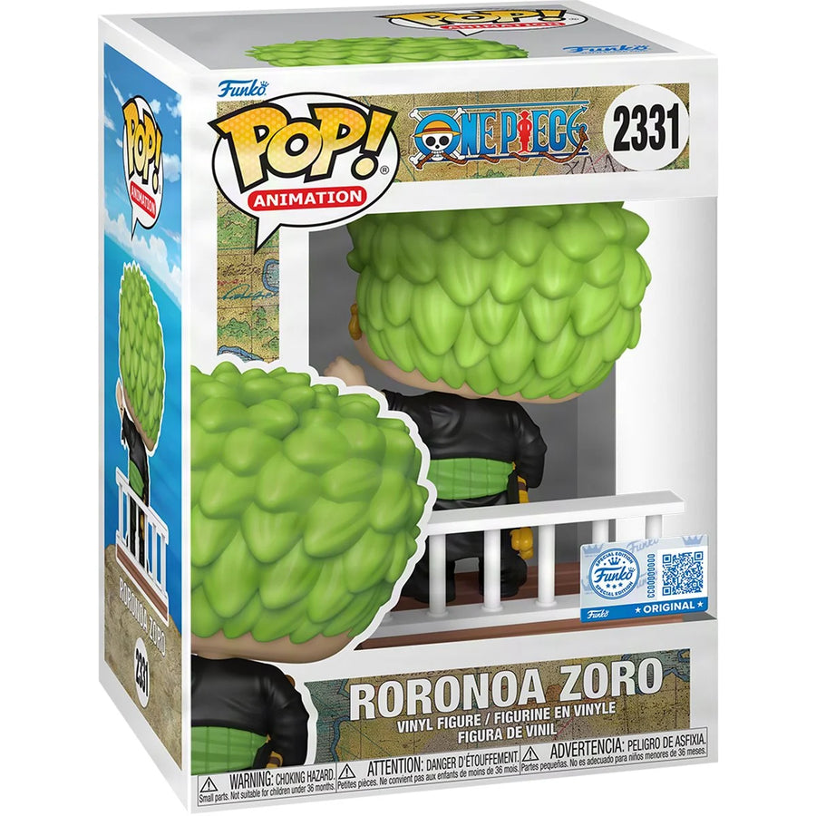 One Piece Straw Hat Pirates Roronoa Zoro Funko Pop! Vinyl Figure #2331 Entertainment Earth Exclusive