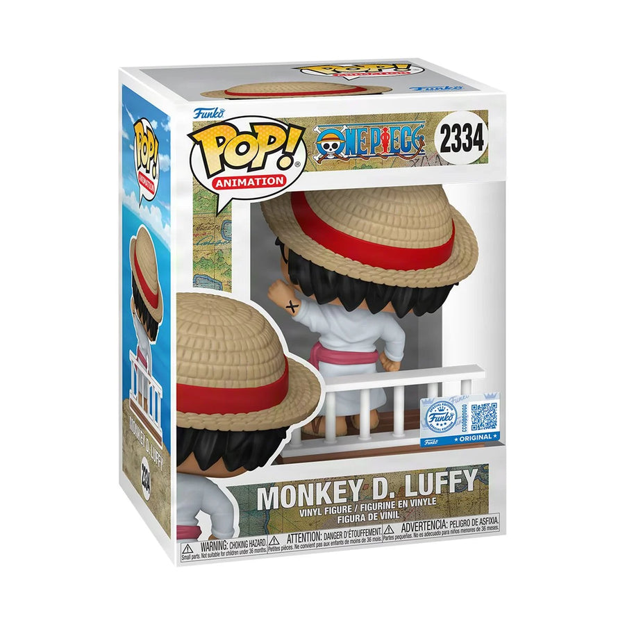 One Piece Straw Hat Pirates Monkey D. Luffy Funko Pop! Vinyl Figure #2334 Entertainment Earth Exclusive