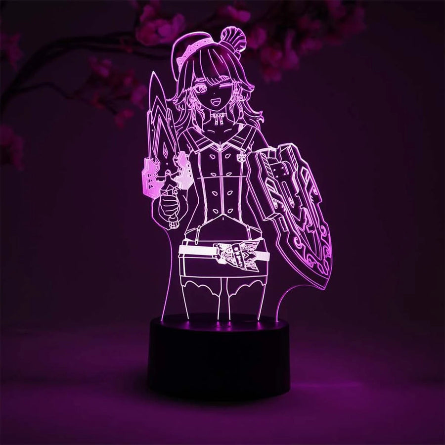 Hololive Production Takanashi Kiara Otaku Lamp | Anime Lamp | Neko Alley Anime