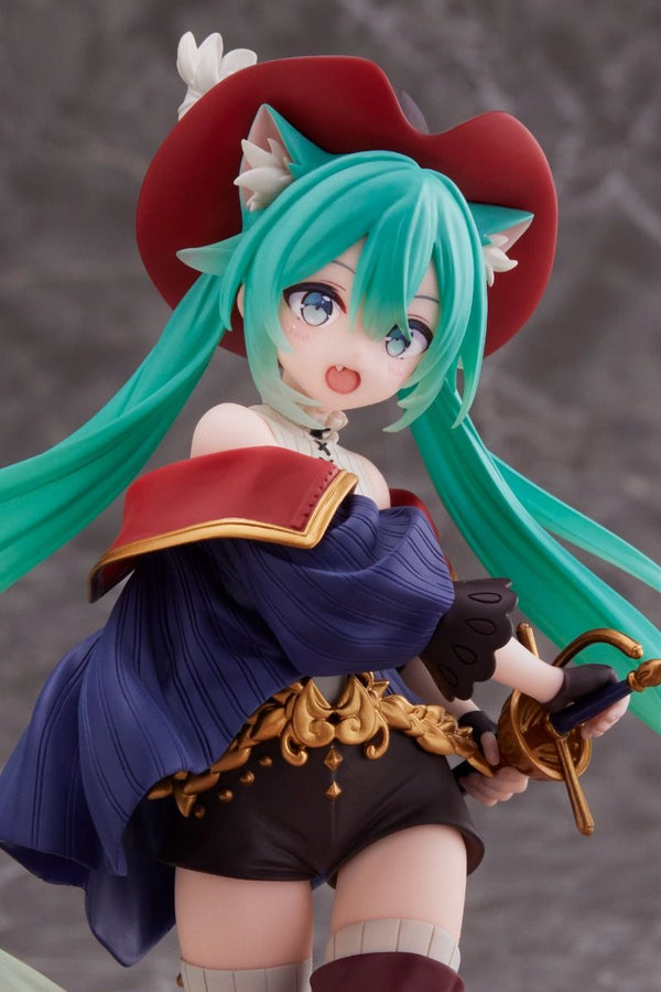 Hatsune Miku Puss in Boots Wonderland Figure