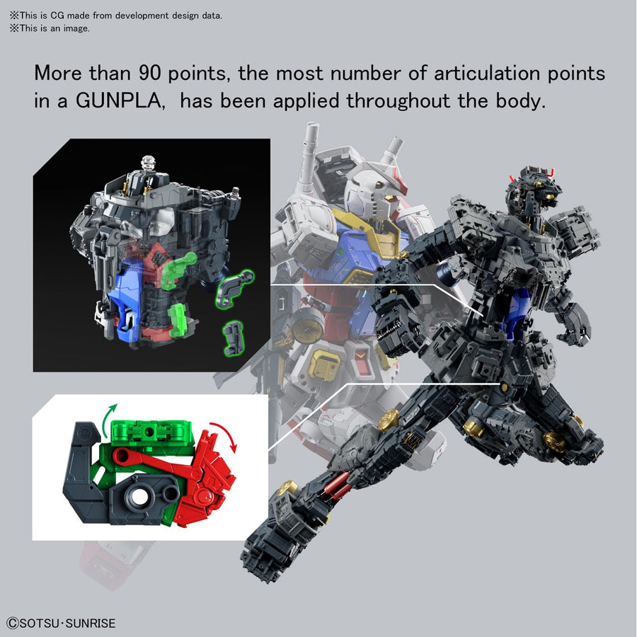Gundam RX-78-2 Mobile Suit Unleashed PG 1/60 Model Kit | Anime Figure | Neko Alley Anime