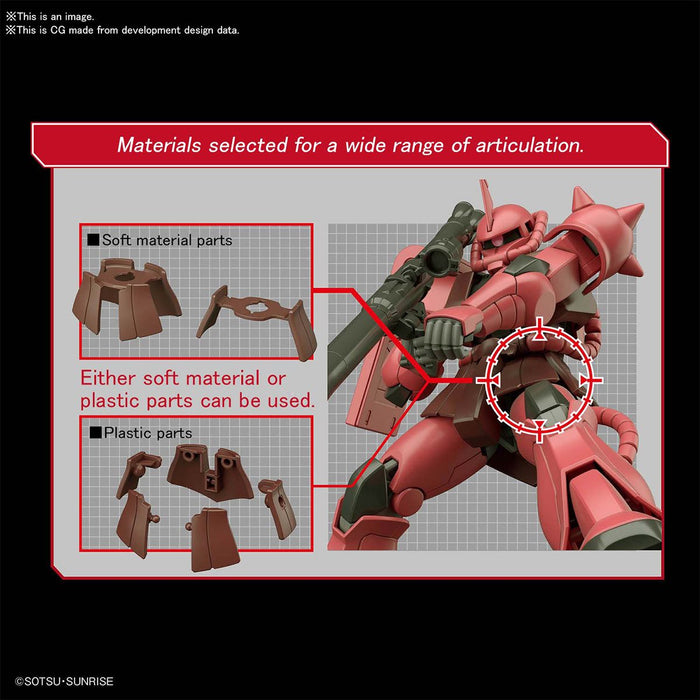 Gundam MS-O6S Char's Zaku II HG 1/144 Model Kit