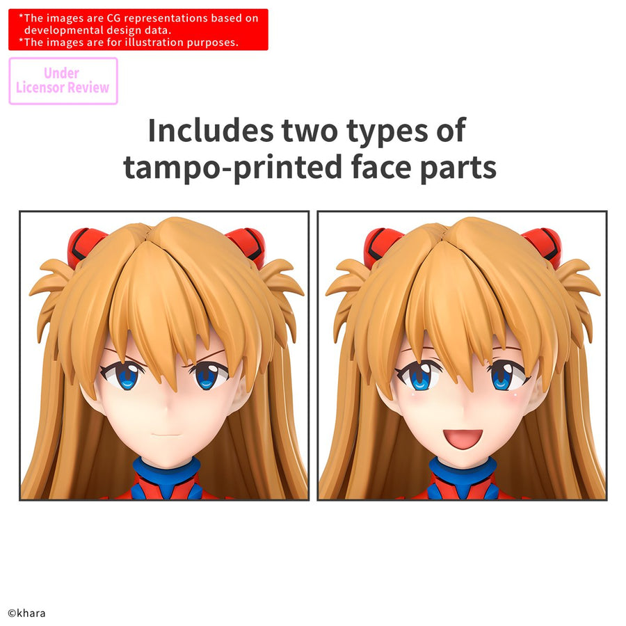 Evangelion Asuka Shikinami Langley Plug Suit Ver. 30 Minutes Preference Model Kit