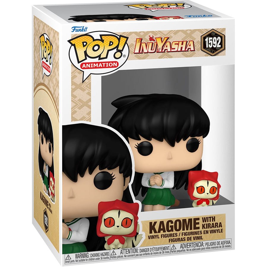 Inuyasha Kagome with Kirara Funko Pop! Vinyl Figure #1592 & Buddy | Anime Figure | Neko Alley Anime