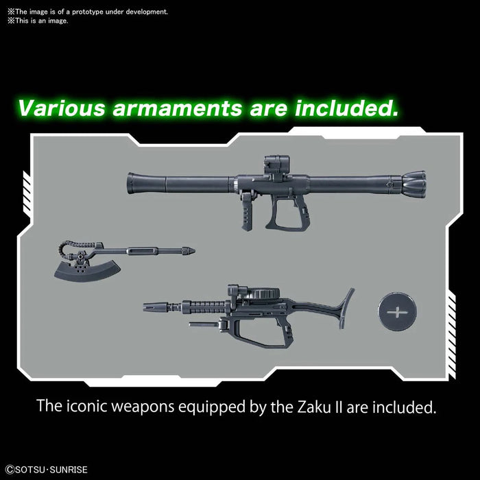 Mobile Suit Gundam MS-06 Zaku II High Grade 1:144 Scale Model Kit