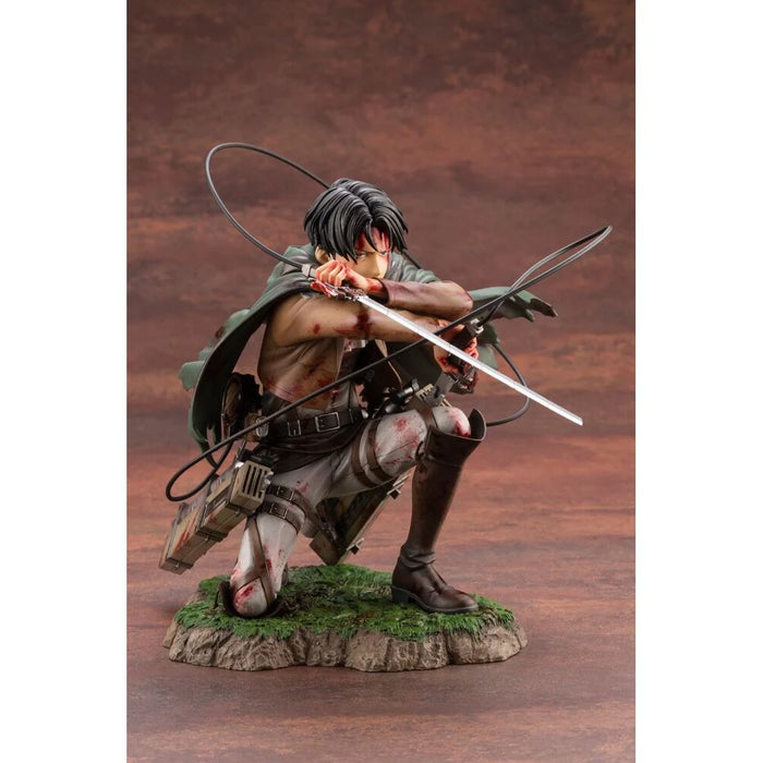 Attack on Titan Levi Fortitude Version ARTFX J 1:7 Scale Statue