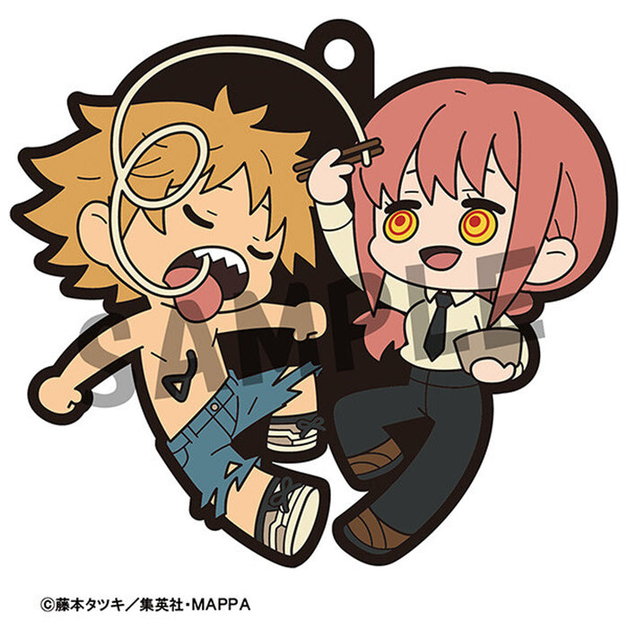 Chainsaw Man Rubber Mascot Keychain Blind box