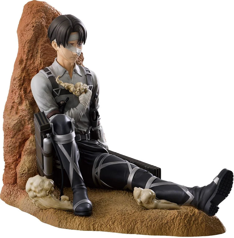 Attack on Titan Levi (Battle of Heaven and Earth) Mega Impact Ichibansho Figure