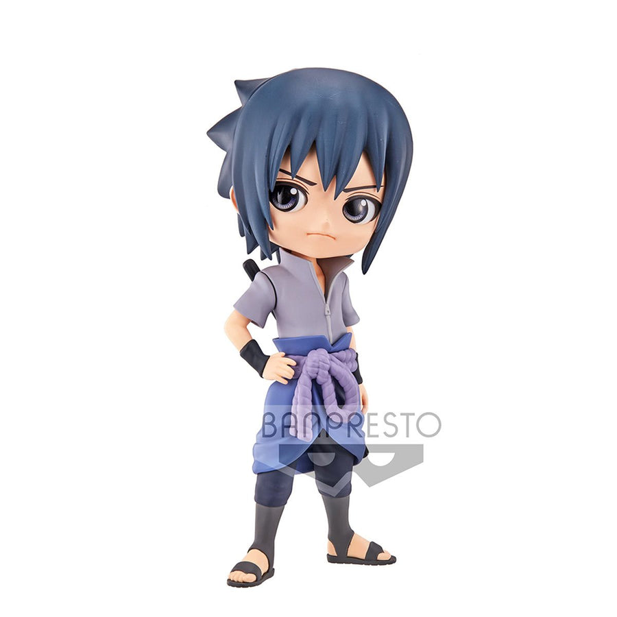 Naruto: Shippuden Sasuke Uchiha Version A Q Posket Statue | Anime Figure | Neko Alley Anime