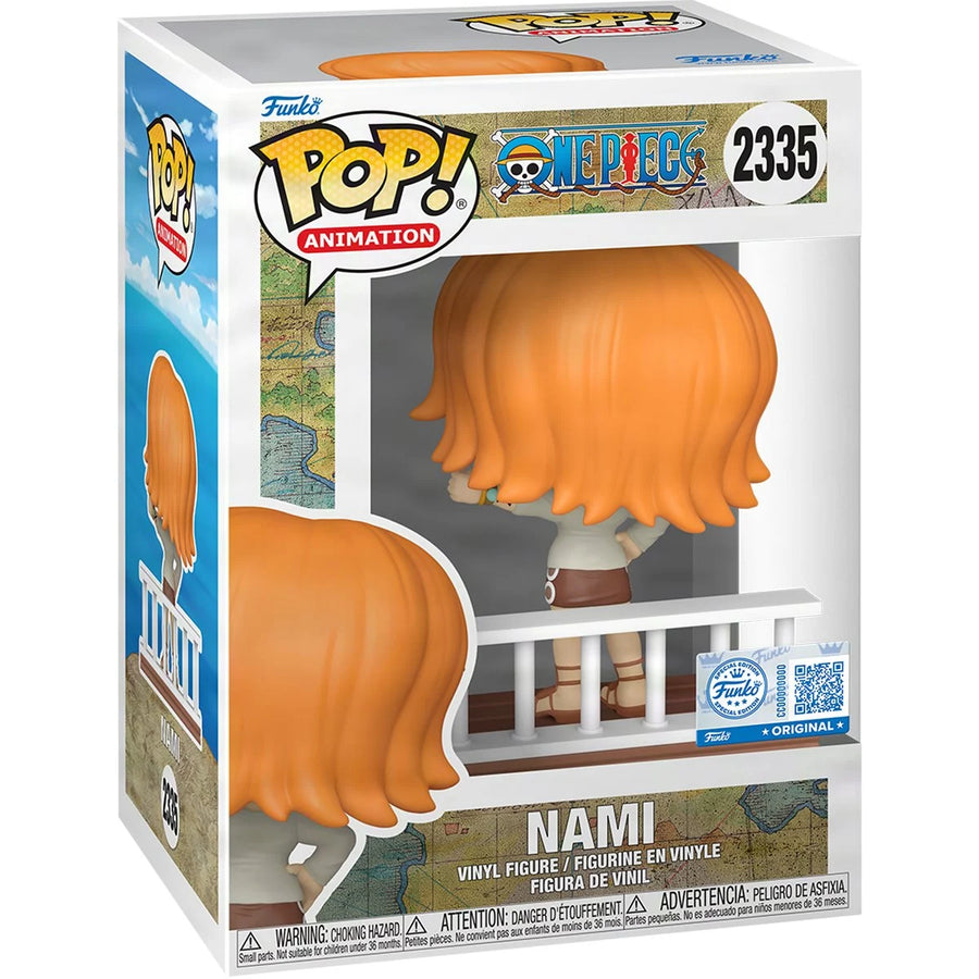 One Piece Straw Hat Pirates Nami Funko Pop! Vinyl Figure #2335 Entertainment Earth Exclusive